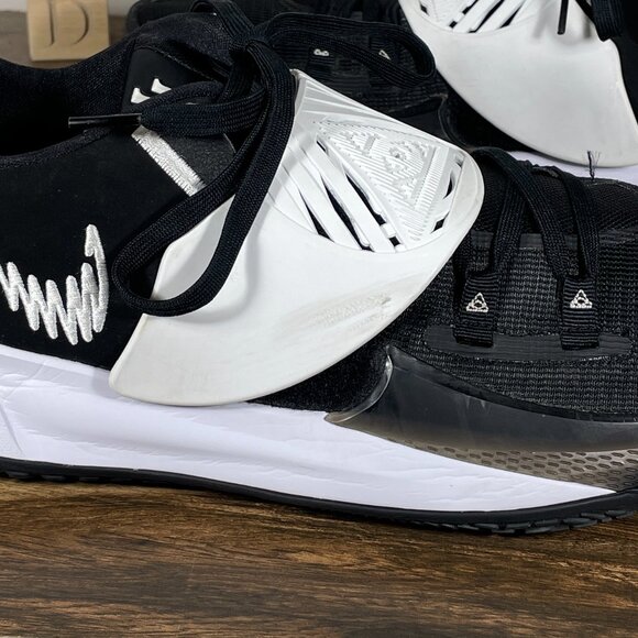 Nike Kyrie Low 3 TB Promo Mens Size 14 Shoes Black White Basketball Sneakers